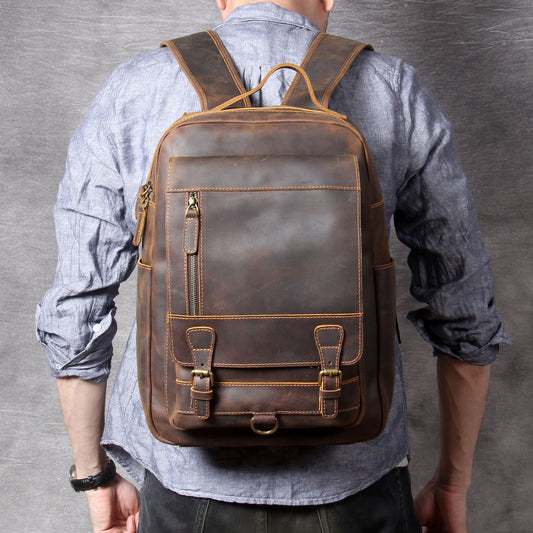 Why You Need Genuine Leather Backpacks - Woosir