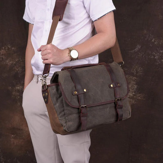Top 10 Best Waxed Canvas Backpacks for Photography - Woosir