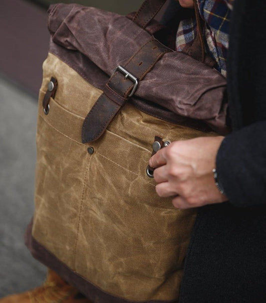 canvas backpack