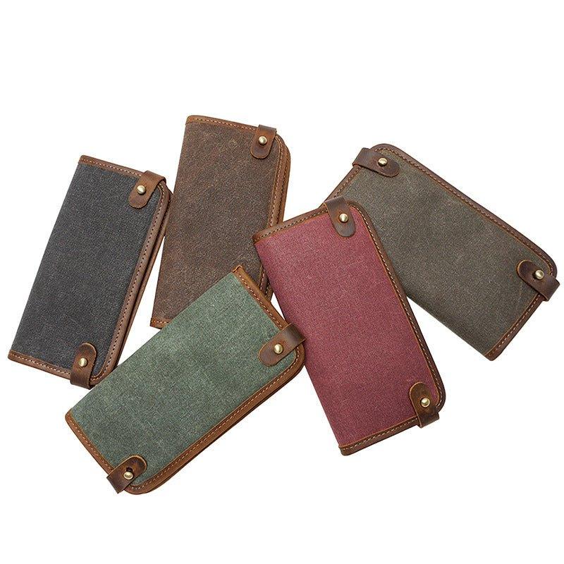 Canvas Wallets & Card Cases for Women