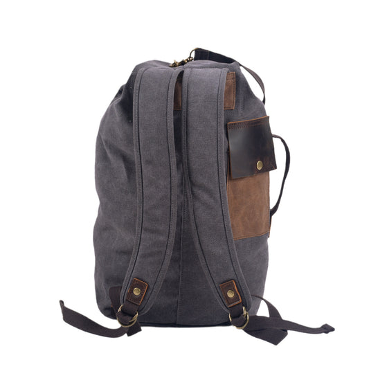 Vintage Canvas Backpack Stylish and Functional Travel Companion - Woosir