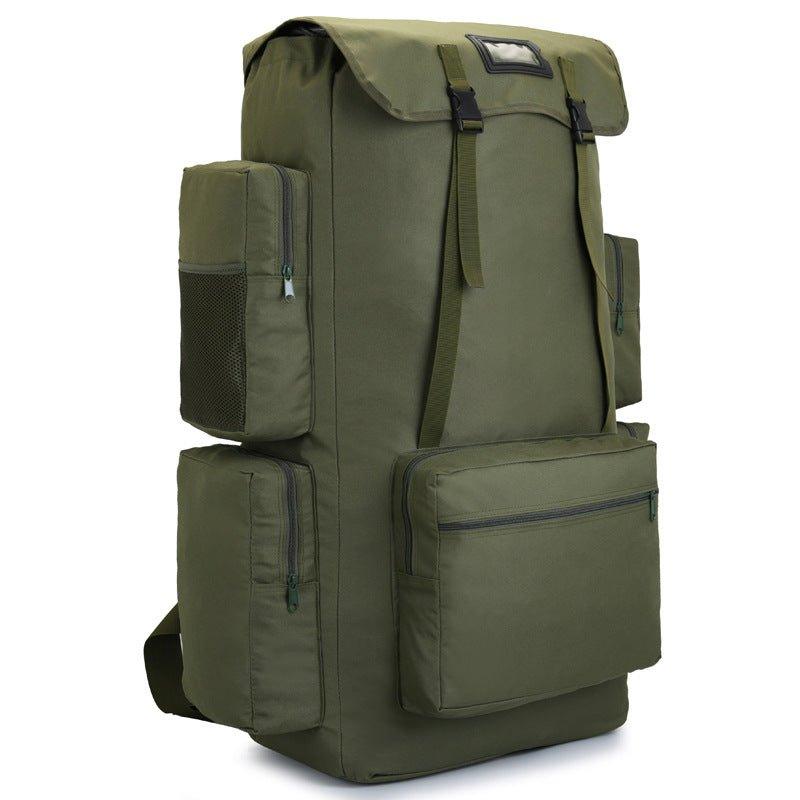 allintitle extra large hiking backpacks 130L Large Mountaineering Backpack, Army Green