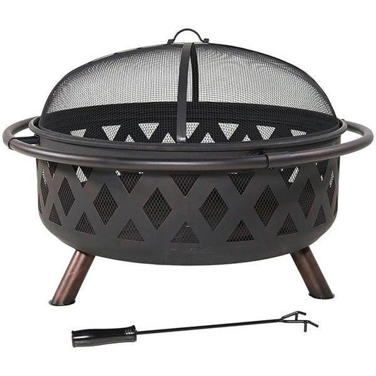 30 Inch Large Wood Burning Outdoor Fire Pits Ideas - Woosir