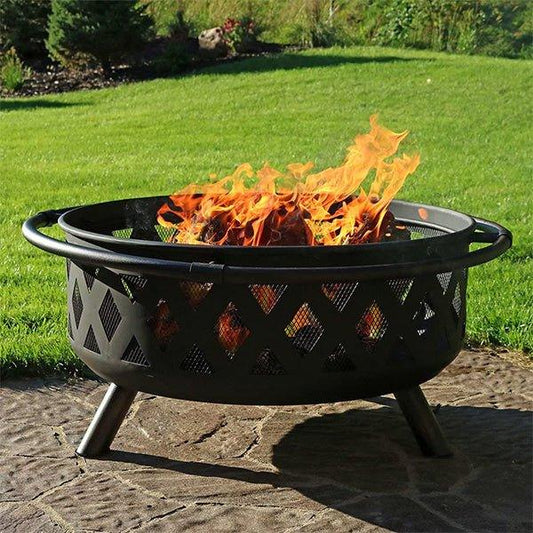 30 Inch Large Wood Burning Outdoor Fire Pits Ideas - Woosir