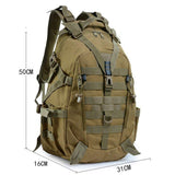 Molle Backpacks With Reflector Straps - Woosir