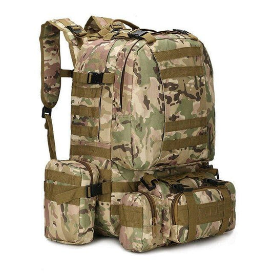 50L Outdoor Molle Camping Backpack - Woosir