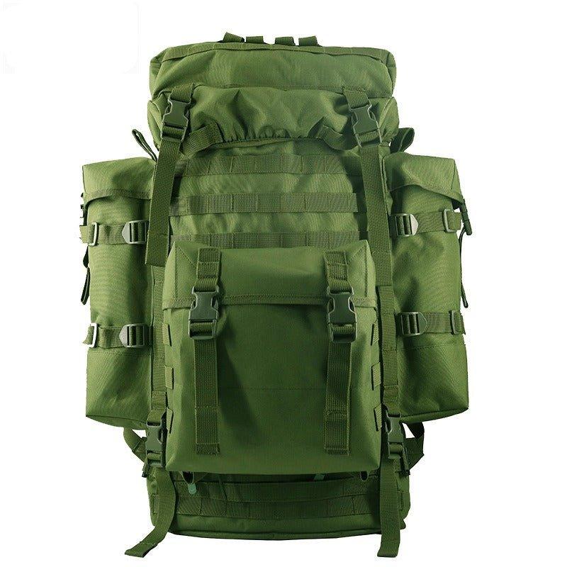 80L Hiking Backpack with Molle System, Army Green 80L Hiking Backpack with Molle System, Army Green