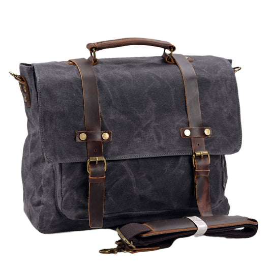 Premium 15.6 Inch Men's Business Trip Briefcase - Woosir