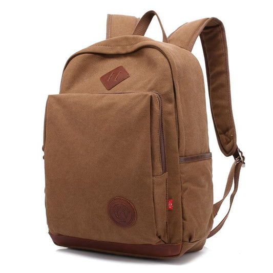 Vintage Canvas Backpack School - Woosir