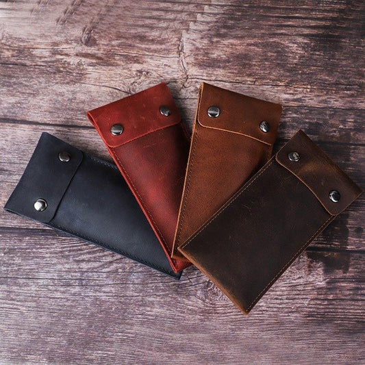 Woosir Leather Single Watch Pouch for Men - Woosir