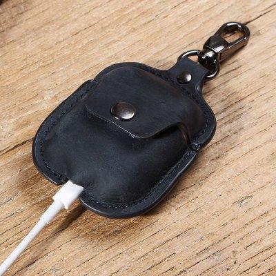 AirPods Pro Genuine Leather Case With Quality Buckle - Woosir