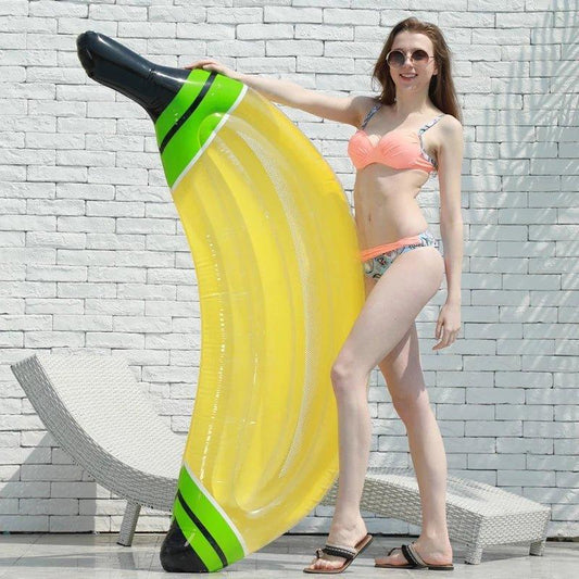 Banana Inflatable Pool Raft - Woosir