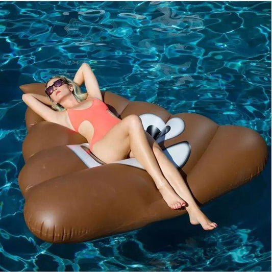 Big Poop Inflatable Pool Float - Woosir