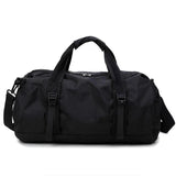 Black Duffle Bag Foldable Lightweight Travel Handbag - Woosir Black Duffle Bag Foldable Lightweight Travel Handbag - Woosir