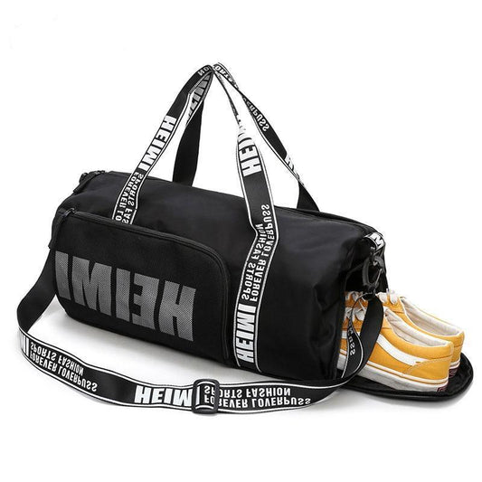 Black Mens Duffle Bags Waterproof - Woosir