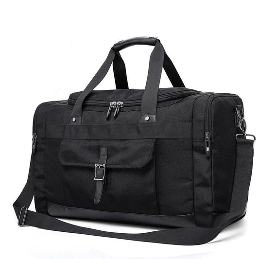 Black Nyon Travel Duffel Bag Unisex Weekender Bags - Woosir