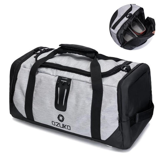 Canvas Travel or Gym Duffle Bag - Woosir