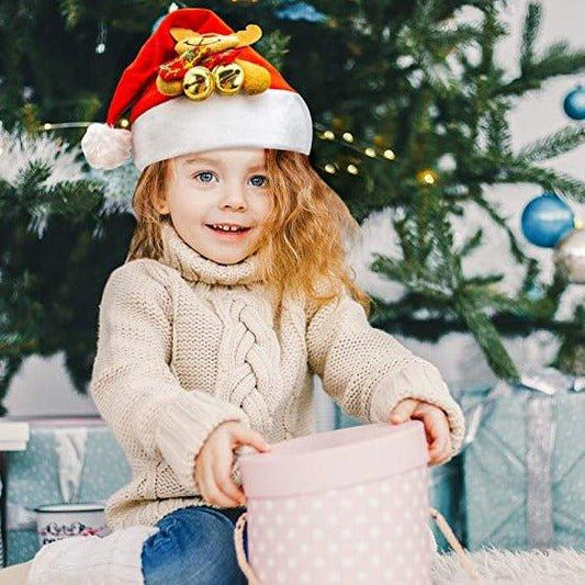 Christmas Santa Hat For Adult Child (5 pack) - Woosir