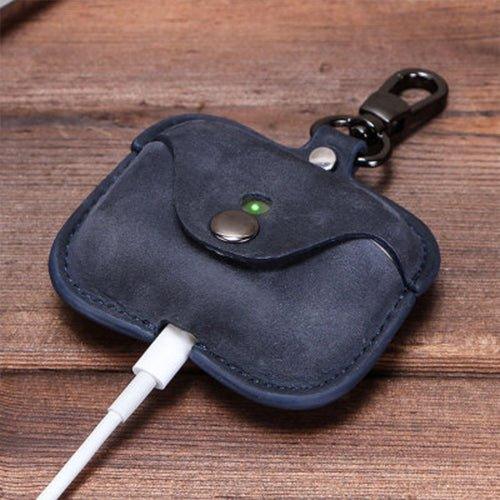 Crazy Horse Cowhide Leather Case For AirPods Pro3 - Woosir