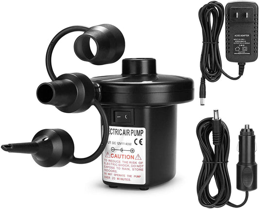 Electric Air Pump Potable Inflatable Compressor - Woosir