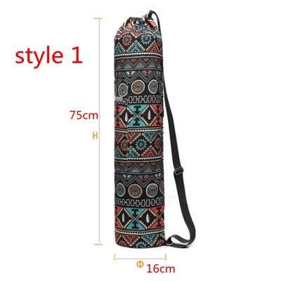 Exercise Yoga Mat Carry Bag with Multi-Functional Pockets - Woosir
