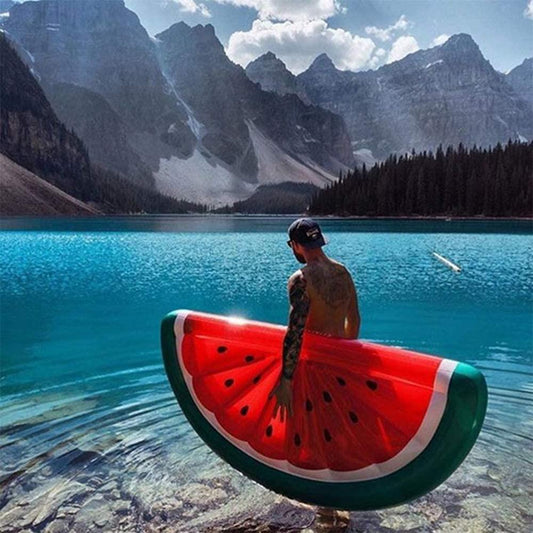 Giant Float Watermelon Pool Lounger 70” - Woosir