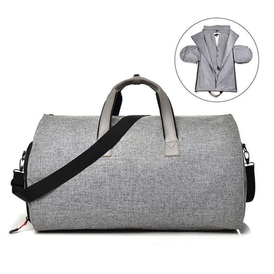 Grey Sports Duffle Bags - Woosir