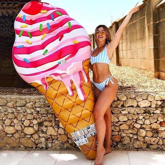 Ice Cream Infaltable Pool Float Raft - Woosir