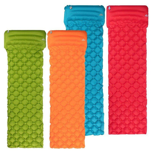 Inflatable Sleeping Pad Camping Air Mattress Portable - Woosir