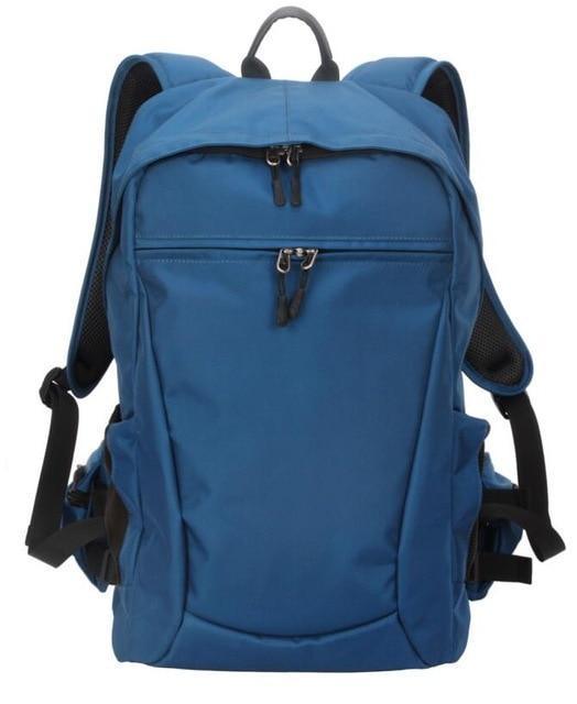 blue camera laptop backpack Large Waterproof Anti-shock DSLR Camera Backpack, Blue