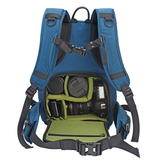 Large Waterproof Anti-shock DSLR Camera Backpack - Woosir