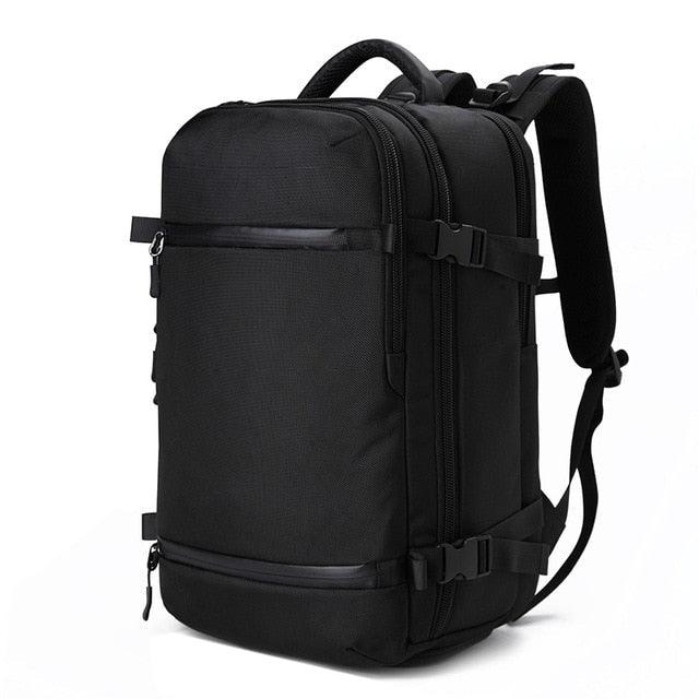 Laptop Bag Anti Theft Backpack - Laptop Backpack 15.6 Inch Waterproof Nylon  Travel Backpacks for Men (Black Backpack)