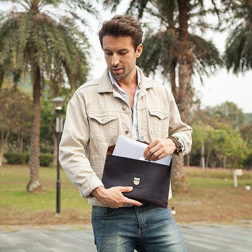Leather Cases For The Macbook pro 13.3 inch - Woosir