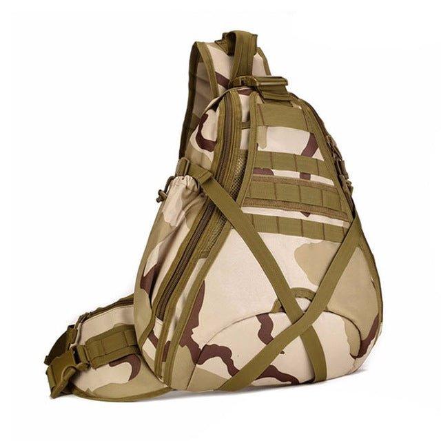 Men Molle Backpack Single Shoulder Bag Chest Bags - Woosir