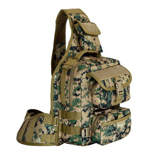 Molle Chest Single Shoulder Bags Travel Camping Hiking - Woosir