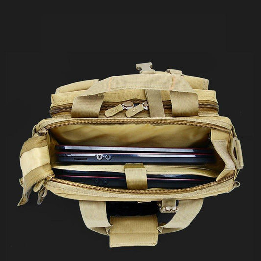 Molle Laptop Messenger Bag Outdoor Briefcase 15.6 inch - Woosir