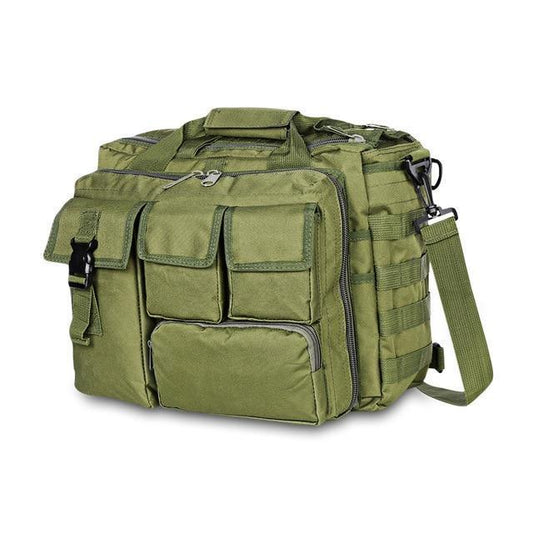 Multifunction Mens Outdoor Molle Nylon Messenger Bag - Woosir