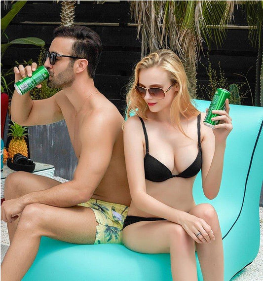 Portable Inflatable Lounger Blow Up Couch - Woosir