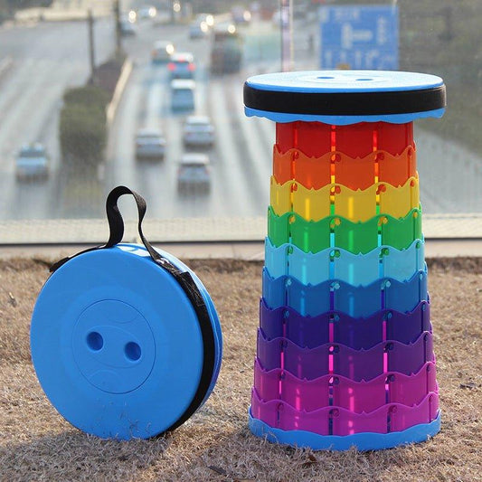 Portable Telescoping Stool Foldable for Fishing Hiking - Woosir