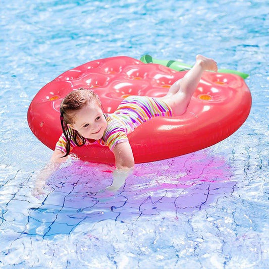 Strawberry Inflatable Pool Float - Woosir
