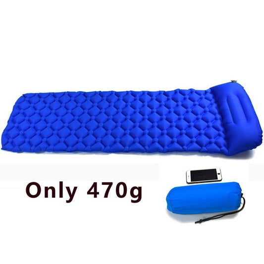 Ultralight Sleeping Pad Buckle Design Built-in Pillow - Woosir