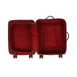 Woosir 20 Inch Cow Leather Vintage Suitcase Luggage - Woosir