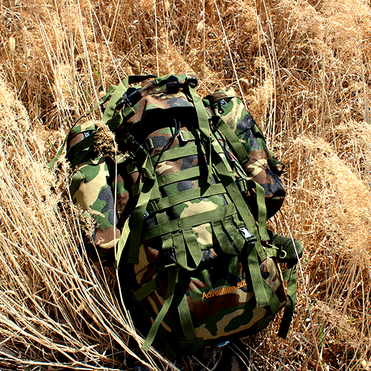 80L Hiking Backpack with Rain Cover - Woosir