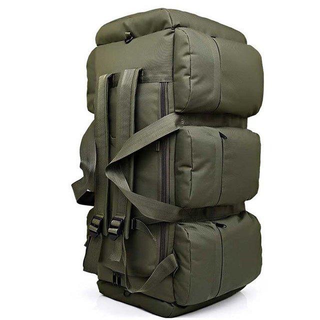 Woosir 90L Camping Backpack Molle Duffle Bag, Army Green
