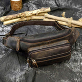 Woosir Belt Bag Mens Leather - Woosir