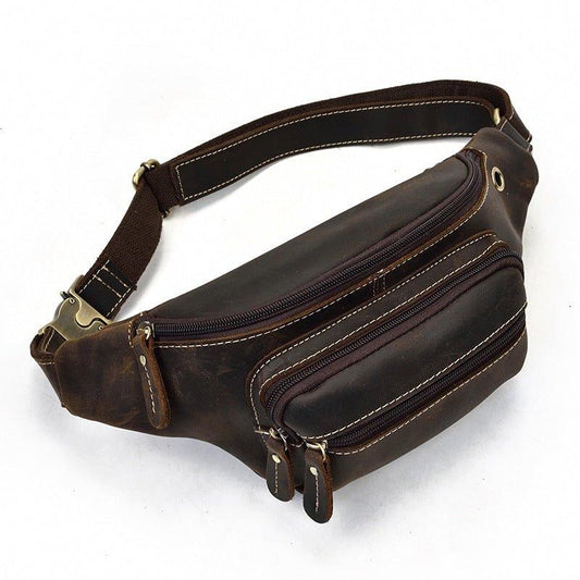 Woosir Belt Bag Mens Leather - Woosir