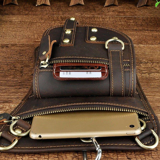 Woosir Belt Waist Pack Drop Leg Cross Over Bag - Woosir