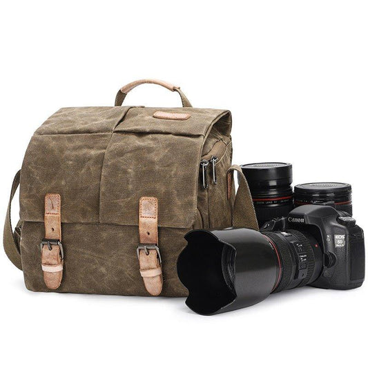 Woosir Camera Bag Crossbody Waterproof Canvas - Woosir