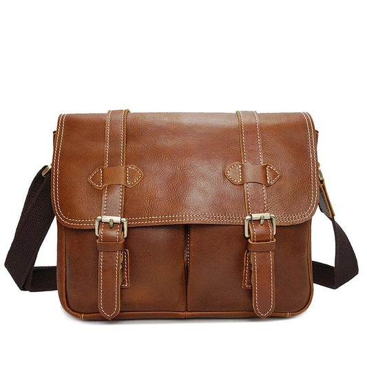 Woosir Camera Messenger Bag Leather - Woosir