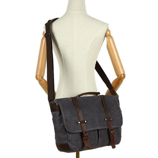 Woosir Canvas Camera Briefcase Bag - Woosir
